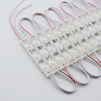 3LED-6212-2835 Module LED blanc 12V 1.5W SMD Injection publicitaire pour modules d'éclairage LED Module de signalisation LED extérieur