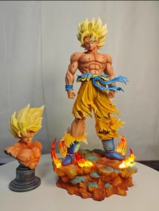 Nouvelle <span class=keywords><strong>figurine</strong></span> d'action <span class=keywords><strong>Dragon</strong></span> <span class=keywords><strong>Ball</strong></span> de 35 cm, <span class=keywords><strong>Super</strong></span> Saiyan, Goku endommagé par le combat, <span class=keywords><strong>figurine</strong></span> d'anime <span class=keywords><strong>Super</strong></span> Saiyan, ornement - Product Image 2