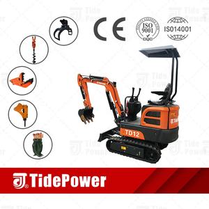 Mini pelle 1 tonne de haute qualité avec moteur Kubota ou moteur KOOP et pièce d'excavatrice Minibagger - Product Image 5