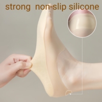 Top qualité vente chaude mode femmes style été refroidissement respirant ultra mince absorber la sueur gaze invisible pas de spectacle chaussettes