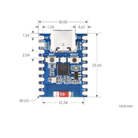 ESP32-H2-Zero Mini Development Board Type-C BLE Zigbee Thread Wireless IoT Controller Dua Versi Opsional