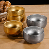 Bol rond en acier inoxydable pour kimchi, riz, soupe, multifonctionnel, résistant à la chaleur, pour pique-nique, vaisselle d'extérieur, bol à fruits