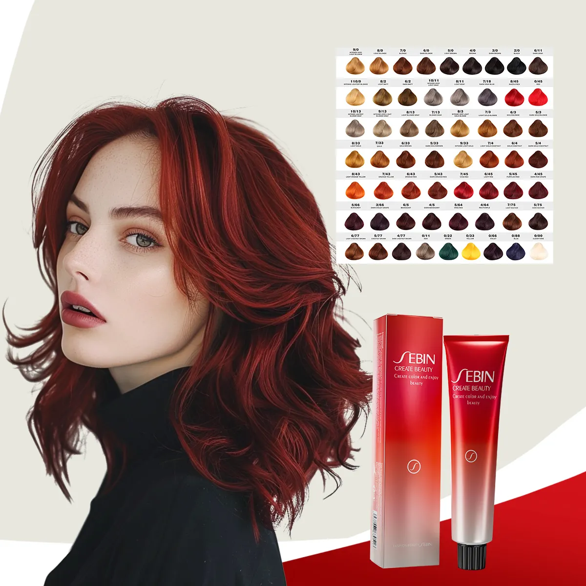 HAOXIN Professional Hair Dye Product Wholesale Salon Use Hair Color Cream With No Ammonia Hair Dye