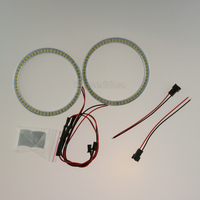 Pièces de véhicule, autres accessoires d'éclairage automobile, anneaux halo SMD 3528 de 100 mm, 115 mm, 126 mm, 145 mm, 106 mm, phares LED Angel Eyes pour voiture