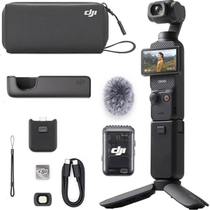Caméra de vlogging DJI Osmo Pocket 3 Creator Combo, capteur CMOS 1'', vidéo 4K/120fps, stabilisation sur 3 axes, cardan portable en fibre de carbone - Product Image 4