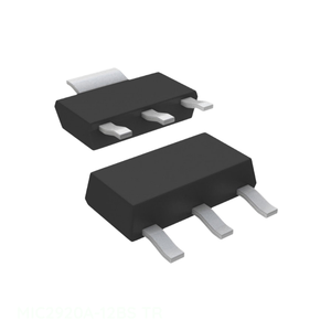 MIC2920A-12BS TR IC REG LINEAR 12V 400MA SOT223 3 TO 261 4, TO 261AA Composants électroniques IC Gestion de l'alimentation (PMIC) - Product Image 1