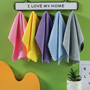 Lot de Serviettes Microfibre Épaissies Très Absorbantes à Séchage Rapide pour Nettoyage de Vitres, Cuisine et Vaisselle, Vente en Gros - Product Image 6