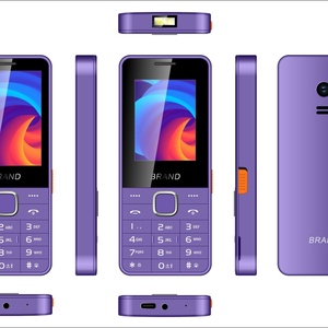 Teléfono Celular Desbloqueado para Personas Mayores F236 de 2.4 Pulgadas, Teclado Delgado, Teléfono para Personas Mayores con Doble SIM 2G, Pantalla LCD, Teléfono GSM para Personas Mayores en Stock - Product Image 6