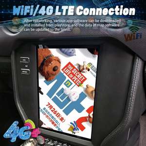 Multimedia Video <b>Player</b> 4G Carplay Head Unit for Ford Mustang 2015 2016 2020 Car Android 13 Screen Navigation GPS Radio Stereo - Product Image 6