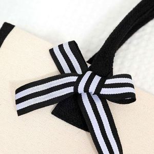 High Quality Custom Printed Canvas Tote <b>Bag</b> with Flat Bottom Fashion Letter Design for <b>Wedding</b> Party Favors & <b>Gifts</b> - Product Image 3