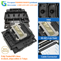 Tête d'impression L3150 pour imprimantes Epson L3210 L3153 L121 L210 L301 L3110 L3116 L3118 L3156 L3166 L3168 L3218 FA04010