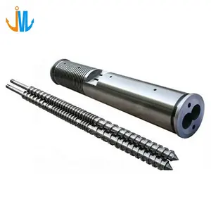 parallel tiwn Screw and barrel for plastic extruder,