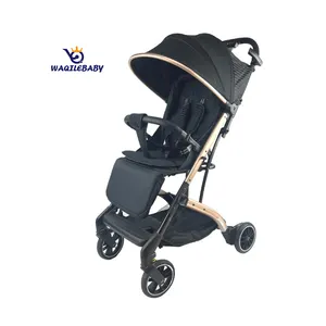 WQL <span class=keywords><strong>Poussette</strong></span> pliable portable 2 en 1 de haute qualité pour nouveau-né avec système de voyage et ceinture de sécurité à cinq points - Product Image 1