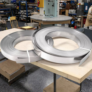 Лента из нержавеющей стали 2B холоднокатаная, любых размеров, с услугой нарезки, для крепления, от производителя - Product Image 1