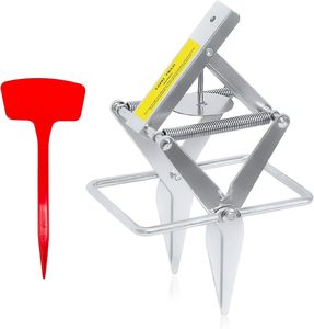 Piège <span class=keywords><strong>à</strong></span> <span class=keywords><strong>taupes</strong></span> en métal avec mécanisme <span class=keywords><strong>à</strong></span> ressort, piège <span class=keywords><strong>à</strong></span> <span class=keywords><strong>taupes</strong></span> tueur, <span class=keywords><strong>pièges</strong></span> <span class=keywords><strong>à</strong></span> <span class=keywords><strong>taupes</strong></span> les plus efficaces, lot de 4 marqueurs rouges - Product Image 1