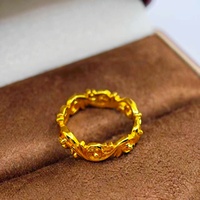 UM JEWELRY Bagues en Cuivre Certifiées NGTC Tendance, Design Incrusté ou Uni, Polyvalentes pour Unisexe/Enfants/Hommes/Femmes, Usage Quotidien/Cadeau