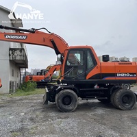 Excavator Doosan DH210W-9 Berkualitas Tinggi, Jam Kerja Rendah, Kondisi Asli, Siap Kirim Laut, Harga Murah