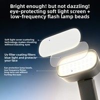 Lumière vidéo LED magnétique pour DJI Osmo Pocket 4 4p Gimbal 180 °   Mini Lampe Rotative pour Vlog, Accessoire Portable pour Appareil Photo