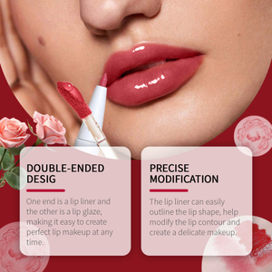 Eelhope Double Head <span class=keywords><strong>Essence</strong></span> Pen 2-In-1 Line Glaze Mirror Lipstick <span class=keywords><strong>Lip</strong></span> Gloss - Product Image 3
