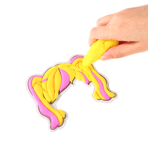 Hot Sale <b>Crystal</b> Clay Skirt Hair Designer DIY Slime Children's Educational Toys Decompression Toys - Product Image 6