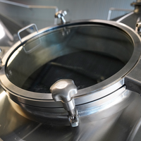 Équipement de brassage de bière pour microbrasserie 500L 600L 800L, cuve de fermentation en acier inoxydable pour bar, restaurant, brasserie