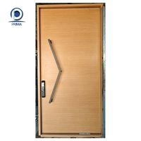 Puerta Contemporánea Prima de Acero Inoxidable Resistente a la Humedad con Malla de Fibra de Vidrio para Supermercados, Casas de Campo y Uso en Exteriores