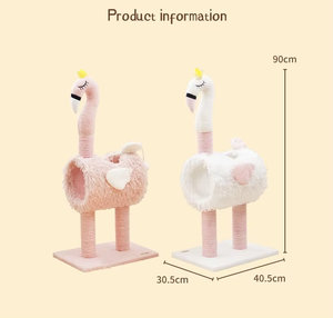 Kingtale <span class=keywords><strong>Arbre</strong></span> à gratter classique et moderne pour <span class=keywords><strong>chat</strong></span> Flamants roses Sisal naturel Poteau à gratter pour <span class=keywords><strong>chat</strong></span> Fournitures de qualité pour animaux de compagnie - Product Image 4