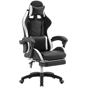 Casa cómodo Rosa chica Oficina silla giratoria de elevación y gota giratoria sillón reclinable Silla de juego abajo con <span class=keywords><strong>reposapiés</strong></span> - Product Image 3