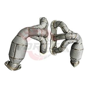 ท่อไอเสียแบบ Catback ยี่ห้อ Vortex Pie Cut รุ่น Titanium Valvetronic พร้อมวาล์วไฟฟ้า สำหรับรถ Porsche 981 Boxster Cayman สำหรับการปรับแต่งรถแข่งแบบสปอร์ต - Product Image 5