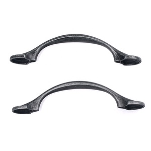 Classique Style Fleur Forme Anti Rouille Vintage Poignée De Porte <span class=keywords><strong>En</strong></span> <span class=keywords><strong>Fer</strong></span> - Product Image 5
