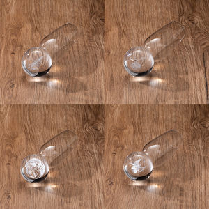 Verre à Champagne haut de gamme usine en gros avec certificat CE cristal de luxe sculpture intérieure verre à vin verres à vin - Product Image 3