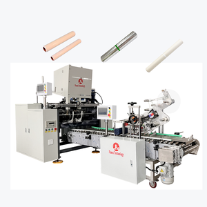 Máquina automática para fabricar papel de aluminio y papel de hornear, con 4 husillos para rebobinado de rollos. - Product Image 1