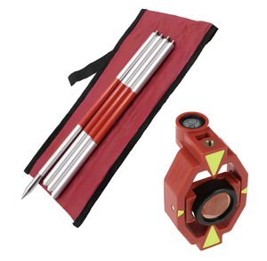 Prisma de Vidro de Ângulo Reto ZHYQ GMP111, Equipamento de Topografia Mini, Lente Micro de Quatro Polos 17.5mm para Estação <span class=keywords><strong>Total</strong></span>, Prata/Cobre - Product Image 6