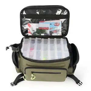 OEM benutzer definierte Angel köder Tackle Bag Angel gerät Box Bag wasserdichte Angel köder Tasche