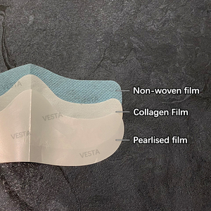 CPNP masque de collagène soluble à haute valeur ajoutée collagène hydrolysé masque facial soluble dans l'eau anti-âge <span class=keywords><strong>film</strong></span> de collagène de soie pour le lifting du visage - Product Image 5