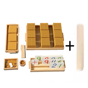 Juego de Mesa de Banco Matemático de Madera Montessori, Material Didáctico Educativo, Juguetes de Aprendizaje de Matemáticas para Niños y Niñas Hechos de Plástico - Product Image 5