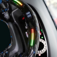 Aksesoris Modifikasi Mobil Setir LED Setir PC Suku Cadang Mobil Sport untuk Honda City