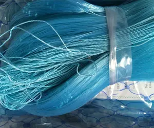 Blau nylon-monofilament mesh-gewebe fischernetze, angelgerät made in china