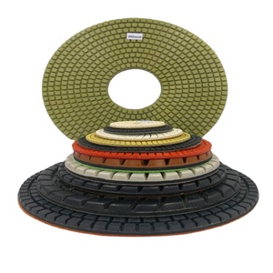 Đường Kính Từ 180Mm Đến 400Mm Kích Thước Lớn Diamond Floor Polishing <span class=keywords><strong>Pads</strong></span> Đối Với Granite Marble Bê Tông - Product Image 2