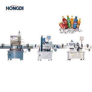 Fully automated liquid filling production line for filling <b>ketchup</b>, peanut butter, and apple juice. - Product Image 2