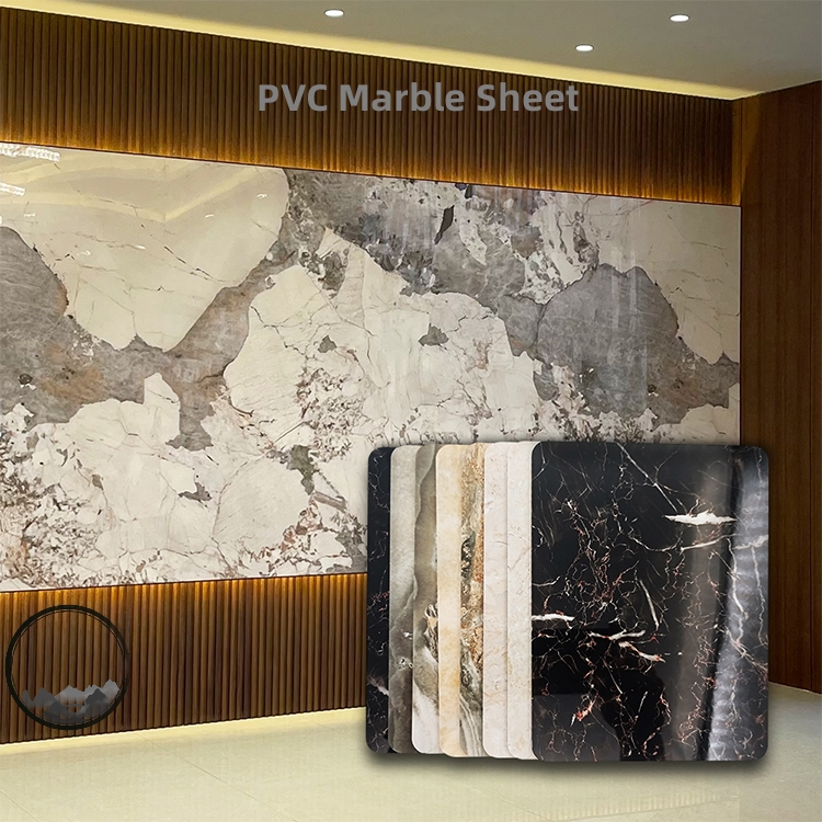 Китай Напълно водоустойчиви PVC мраморни стенни панели Производители ...