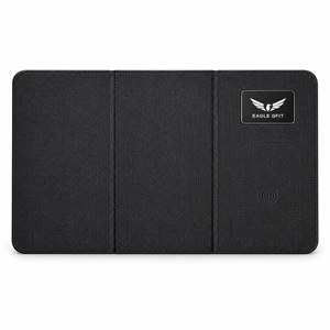 Custom Logo Pu Leather Waterproof Portable Promotional Gift for Office <b>Laptop</b> Bulk Wholesale 3-Fold <b>Mouse</b> Pad - Product Image 1