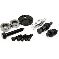 Kit d'outils de réparation automobile 23 pièces Kit de réparation de climatisation de voiture Compresseur Embrayage Moyeu Extracteur Remover Installer Hard Case Package