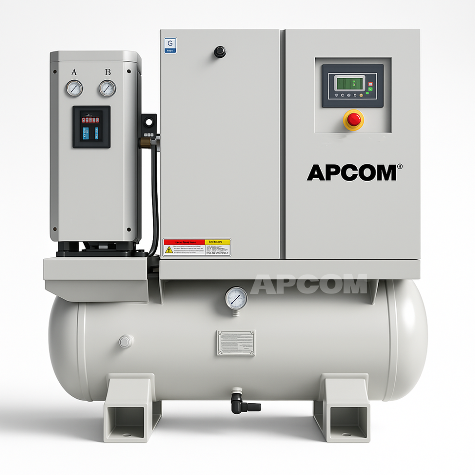APCOM Oilfree VSD Air Compressors - Silent & Efficient
