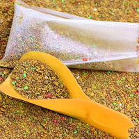 Sac PVA soluble dans l'eau pour appâts, cuillère rapide pour la pêche à la carpe, accessoires de pêche, outil d'alimentation pour la pêche en gros