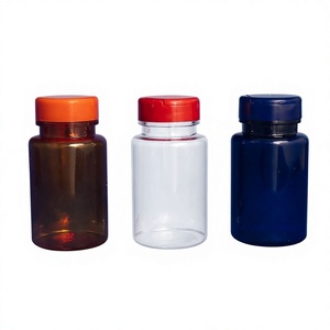 PET <b>Plastic</b> <b>Jar</b> for Food and Cosmetic Packaging Powder, Supplement & Personal Care Use - Product Image 1
