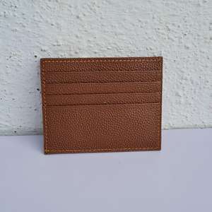 Tarjetero personalizable unisex de cuero de PU con bloqueo RFID, cierre biplegado, estilo moderno de calidad superior para seguridad diaria - Product Image 5