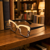 Lunettes à verres plats tendance avec protection anti-lumière bleue, montures élégantes et minimalistes, unisexe, optique LD0525-1