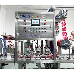 Machine Linéaire Automatique Grande Capacité pour le Remplissage, le Scellage et le Bouchage de Gobelets PET de Glaçons et l'Emballage de Tubes de Glace - Product Image 5