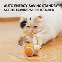 Jouet interactif pour animaux de compagnie, balle télécommandée classique à LED rechargeable, écologique, best-seller, pour chiens et chats